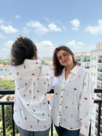 Friendship Day Combo – 2 Embroidered Shirts
