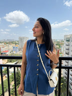 Sapphire Stem Waiscoat